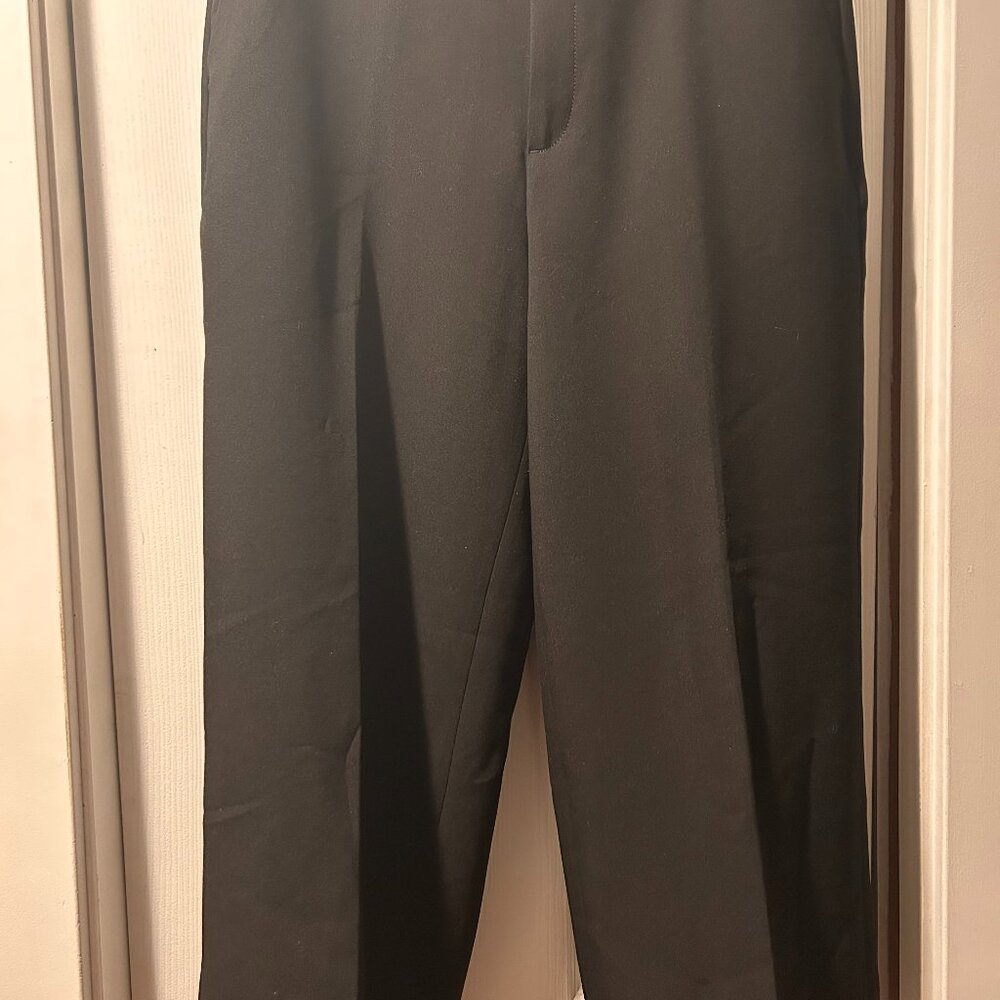 Banana Republic High-Rise Wide-Leg Cropped Pant